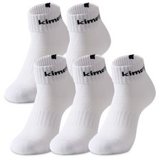 kimony 男士中型輕質運動襪 KSS505-M1, 混色, 5個