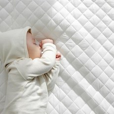 BOWELL 孩童用棉質防水墊, 1個, 灰色