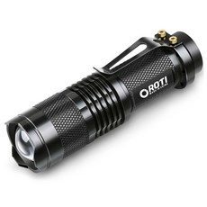 로티캠프 LED 라이트 손전등 일반형, 혼합색상, 1개