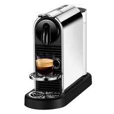 NESPRESSO CitiZ Platinum 膠囊咖啡機 不鏽鋼, 1個, D140