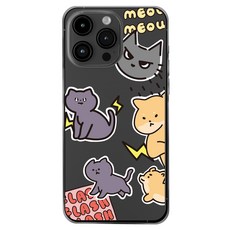 스메르 플레이 투명젤리 휴대폰 케이스