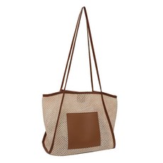 소리달 여성용 배튼 데일리 중대형 모던 숄더백