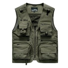 男士兩段式可變換網眼戶外網紗背心 YXR801