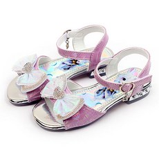 Lulushu 女童 Melony 愛心寶石涼鞋 RS112