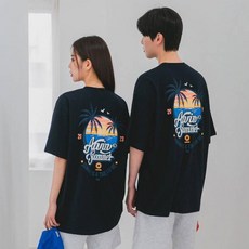 앨빈클로 SUMMER 오버핏 반팔티 AST4871