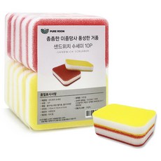 Purerum三明治菜瓜布, 1個, 10入