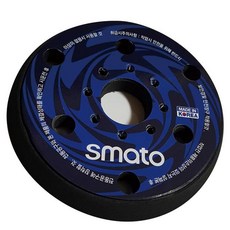 smato 圓形砂磨機墊盤 博世用 6孔 C1032608, 1個