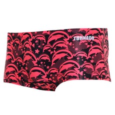 TORNADO SPORTS 男性用耐穿短版四角室內泳褲 RMS3854M
