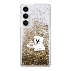 유스픽 텐더 코지 베어 글리터 휴대폰 케이스