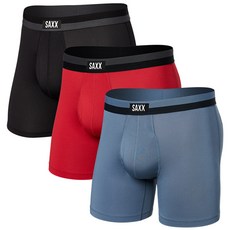 saxx (SAXX) 加拿大第一品牌男性涼感透氣運動網眼四角褲 海軍藍 2件組 SXPP2M-NCT