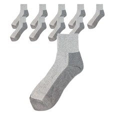 가나양말 남성용 프리미엄 학생 중목양말 10켤레