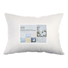 I'm Living 增量防蟎超細纖維枕芯, 白色, 1個