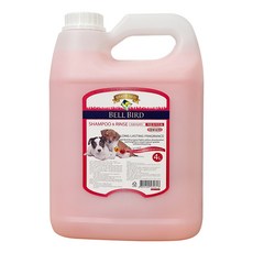 BELL BIRD 狗狗洗髮&潤絲精 草莓香, 4L, 1個