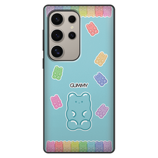 스메르 컬러구미베어 카드수납 마그네틱 범퍼 휴대폰 케이스