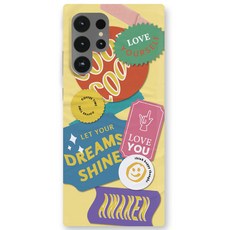 스메르 컬러풀 슬림 하드 휴대폰 케이스