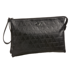 Volvik 女性 VBCB Premium Monogram 手拿包, 黑色, 1個