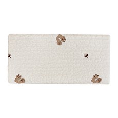 allforhome 新生兒絎縫扁平枕, 波藍伊