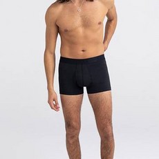 삭스(SAXX) 캐나다 1등 남성용 통기성 드롭템프 쿨링 순면 트렁크 드로즈 블랙 SXTR44-BLK