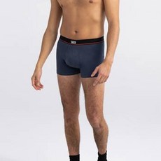 삭스(SAXX) 캐나다 1등 남성용 통기성 논스탑 사방 스트레치 순면 트렁크 드로즈 네이비 SXTR46-DNV