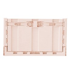 粉彩折疊箱, 不透明嬰兒粉, 63L, 1個