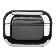 푸트로랩 에어팟 광택 전기도금 PC 하드케이스 에어팟 프로2, 실버