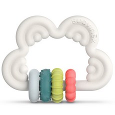 suavinex 蘇維妮 嬰幼兒用矽膠固齒器, 1個, 雲朵, 單品