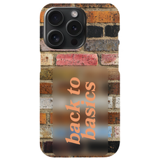 스메르 백투베이직스 슬림 하드 휴대폰 케이스