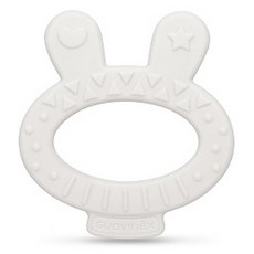 suavinex 蘇維妮 Hygge 矽膠固齒器 + 收納盒套組, 1套, 灰色, 固齒器 + 收納盒