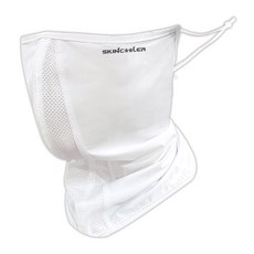 SKIN COOLER 防紫外線面罩 基本魔鬼氈款, 白色