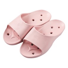 BABY PLANET 兒童用簡約浴室拖鞋, 粉紅色, 1個