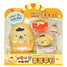 AURORA World 三麗鷗書包甜點造型音樂絨毛吊飾, 布丁狗