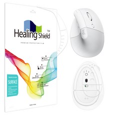 Healing Shield 羅技 Vertical Lift 無線滑鼠霧面外部保護膜套組, 單一顏色, 單一商品