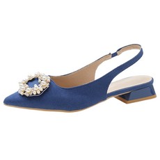 풋온 카노주 큐빅장식 슬링백 NPOS0480