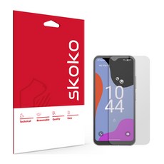 스코코 액정보호필름 지문방지 저반사 3매, 1세트