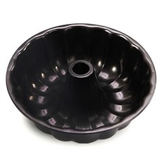 CHEFMADE 學廚 Bundt潘 咕咕霍夫烤盤 黑色, 1個