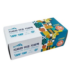 지퍼원 이중 지퍼백, 1개, 소(S)