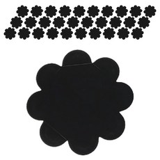 天運包裝 迷你戚風蛋糕底托 100入, 1個, 黑色