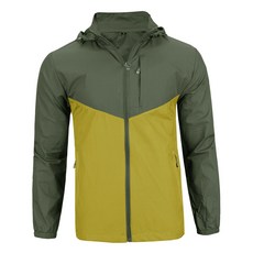 뉴이글 남성용 여름 후드 배색 바람막이 MJ-4732