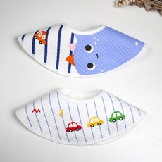 HARAROI 幼兒款圍巾圍巾 2件組