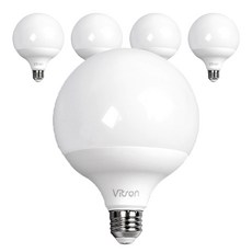 LISHIN Vitson LED短型球型燈泡 15W, 晝光色, 5個