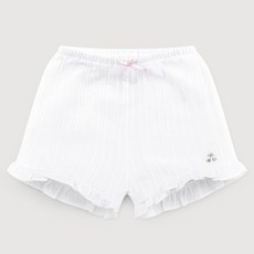 JELISPOON 女童Top基本款夏季荷葉邊安全褲