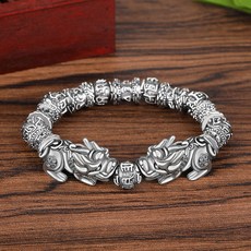 Buddhabest 財運金運願望成真雙貔貅手鍊