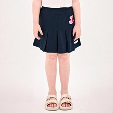 JELISPOON 女童透氣Love J百褶裙