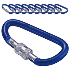 smato 登山扣 KA770 L 1134702, 藍色, 10個