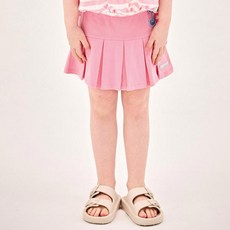 JELISPOON 女童透氣Love J百褶裙