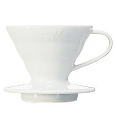 HARIO 1-2人用陶瓷滴頭VDCR-01W, 1個, 單品