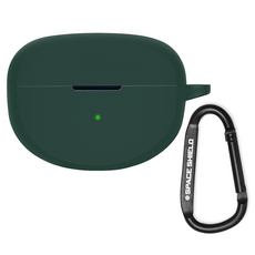 SPACE SHIELD Bose Ultra Open Earbuds 相容矽膠鑰匙圈保護殼, 綠茶, 單一商品