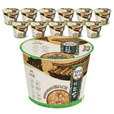 Baedaegam 利川米 名品 即食杯裝 玄米鍋巴, 12個, 60g
