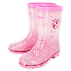 Sanrio 三麗鷗 兒童美樂蒂熱帶風PVC雨靴 NBHKB10015