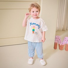 mollimelli 兒童冰淇淋香甜涼爽上下套裝